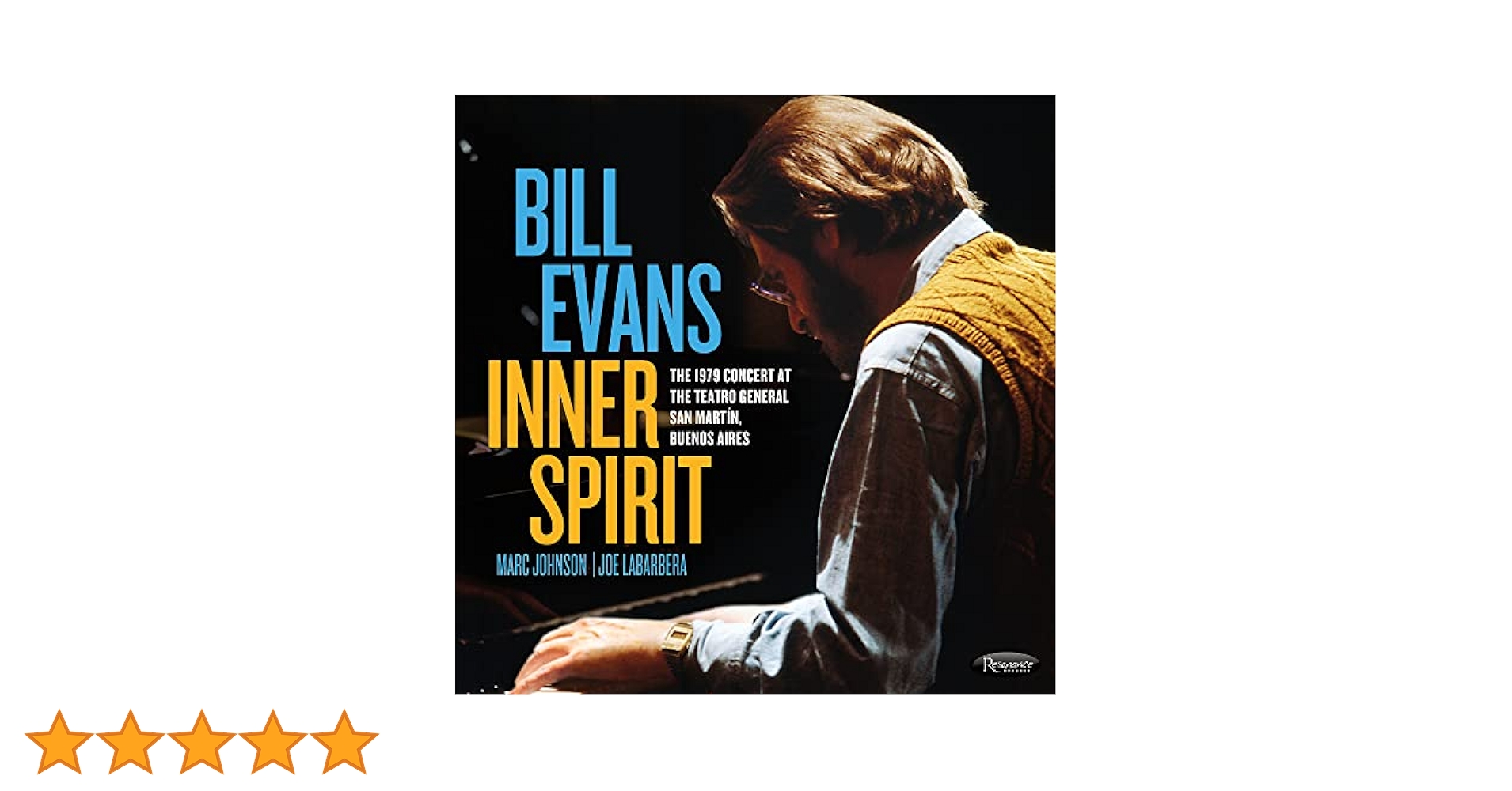 【未開封】Bill Evans / Inner Spirit 2枚組LPレコード Bill Evans – Inner Spirit: The 1979 Concert At The Teatro